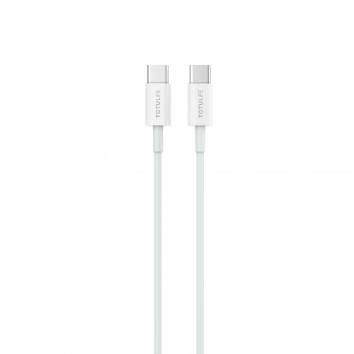 TOTU Pure Series Cable PD Type-C-Type-C 1M - White